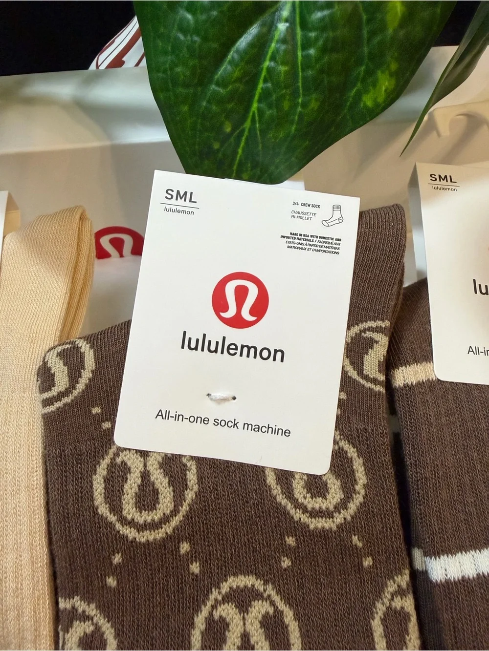 LULULEMON athletica Crew Socks Set of 3